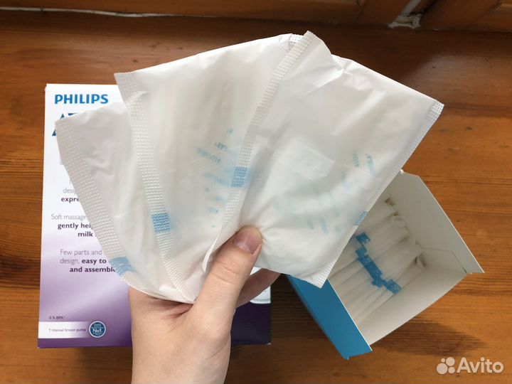 Молокоотсос avent ручной