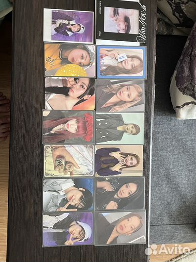 Карты twice, stray kids, itzy