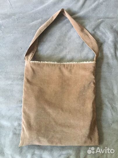 Сумка шоппер плюшевый