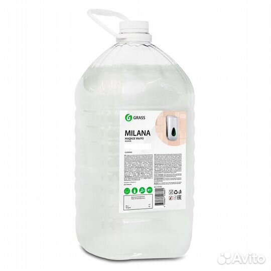 Жидкое мыло Grass Milana Эконом 5л