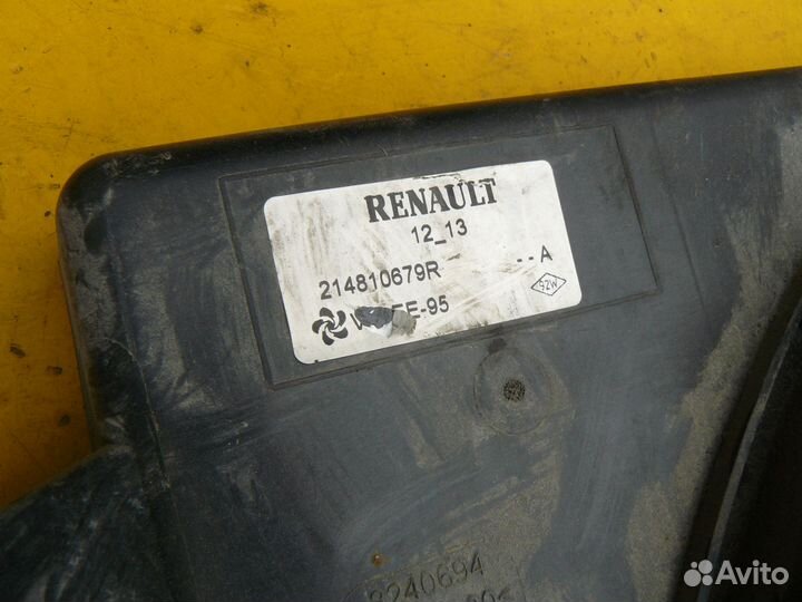 Вентилятор радиатора Renault Logan 1 2013г