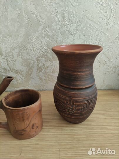 Глиняная посуда ручной работы