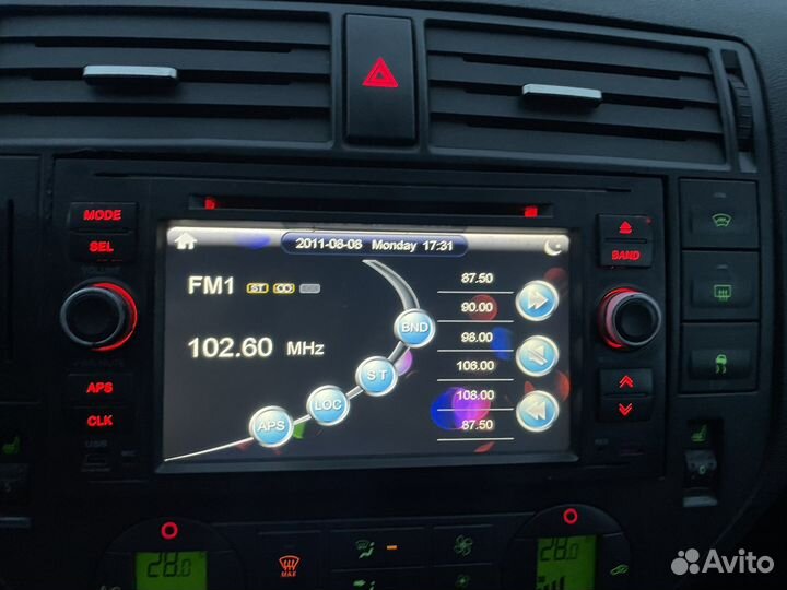 Магнитола форд