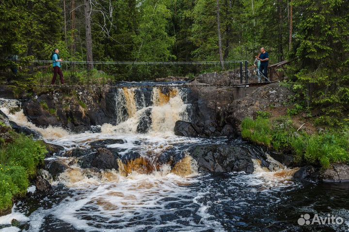 Мраморный каньон Рускеала + водопад Ахвенкоски