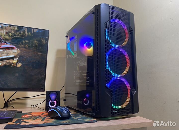 Супер Игровой пк RX с монитором: Mistral X4