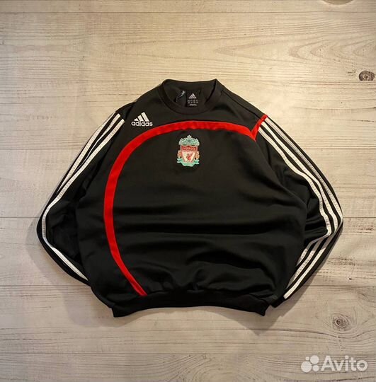Винтажная олимпийка Adidas liverpool ливерпуль