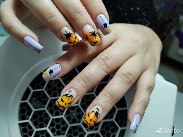 Маникюр, наращивание, педикюр, ручная роспись