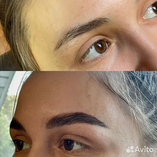 Оформление бровей