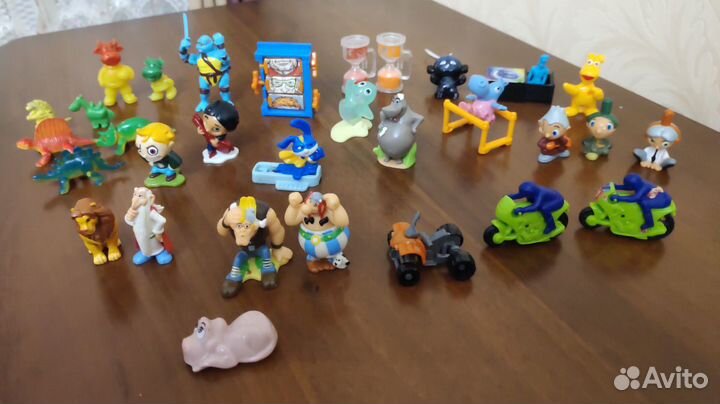 Игрушки Макдоналдс и Киндер сюрприз