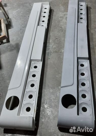 Бампер задний автобус маз стеклопластик 103-500605