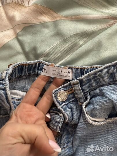 Джинсы на мальчика zara 98