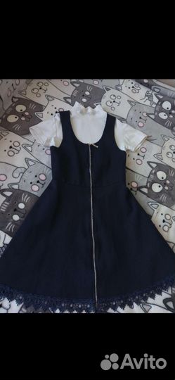 Школьные вещи для девочки 134 140 пакетом