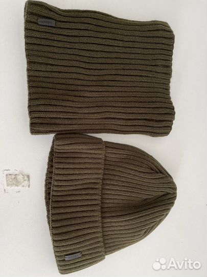 Шапка и снуд мужской