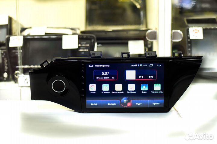 Штатное головное устройство KIA RIO 4 Android