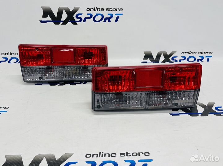 Фонари тюнинг для ваз 2105, 2107 красн-тонир