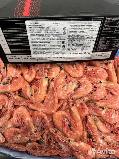 Креветки магаданрыба