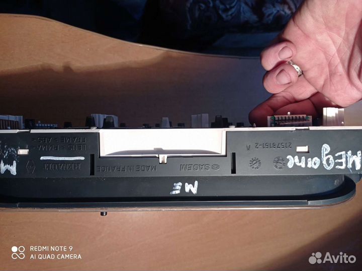 Панель приборная (щиток приборов) Renault Megane 1