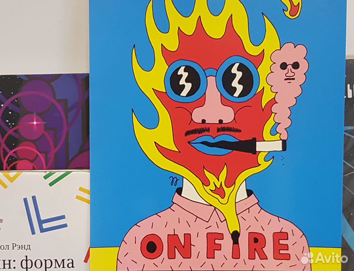 Яркий постер 