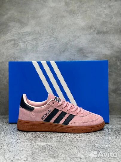 Кеды Adidas Spezial розовые арт:434