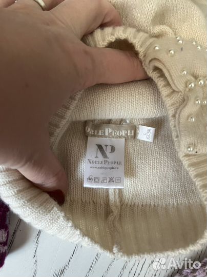 Шапка для девочки noble people L 54-58 б/у