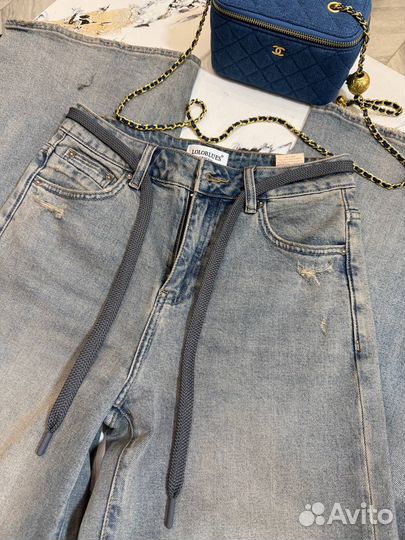 Джинсы багги