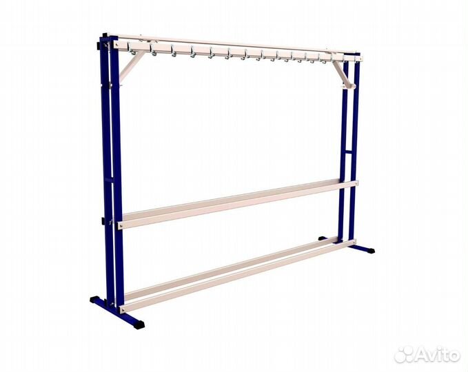 Стойка для беговых лыж, двухсторонняя, на 30 пар