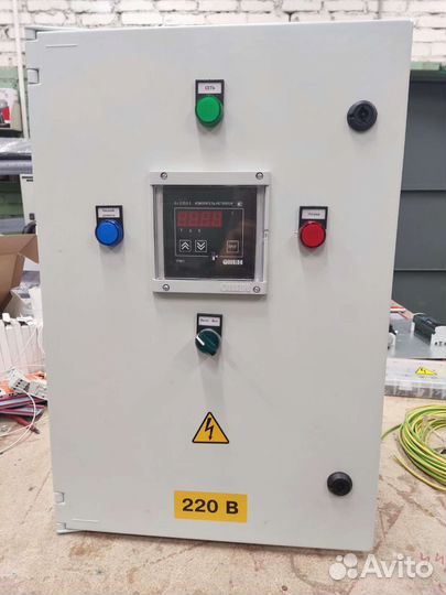 Щит управления нагревом фиберглассовый корпус