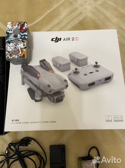 Dji mavic air 2s fly more combo коптер дрон
