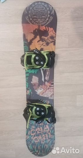 Детский Сноуборд с креплениями 130