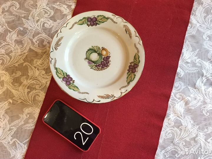 Столовый сервиз редкая серия СССР, 70 -е годы