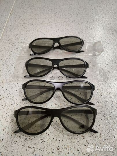 3D очки для телевизора LG комплект 4шт