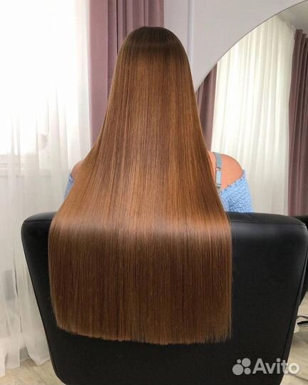 Кератиновое выпрямление