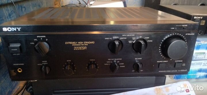 Усилитель sony 222esr