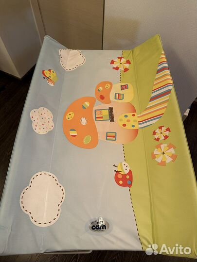 Пеленальный стол с ванночкой для купания Cam