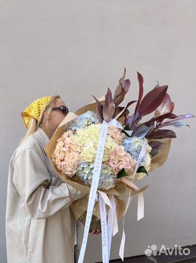 Букет гортензий