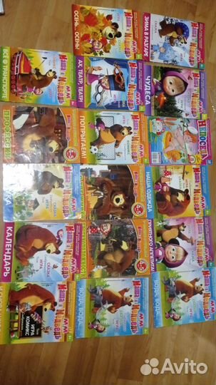 Журналы Маша и медведь
