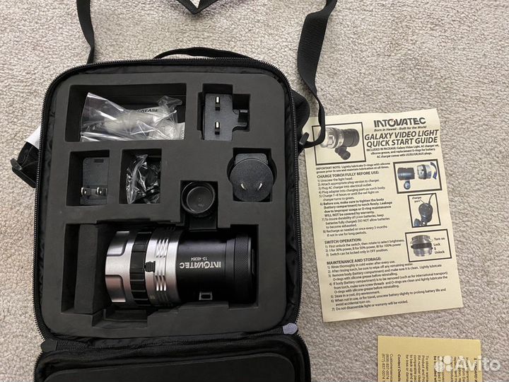 Свет, фонарь для дайвинга Intova Galaxy Video Ligh