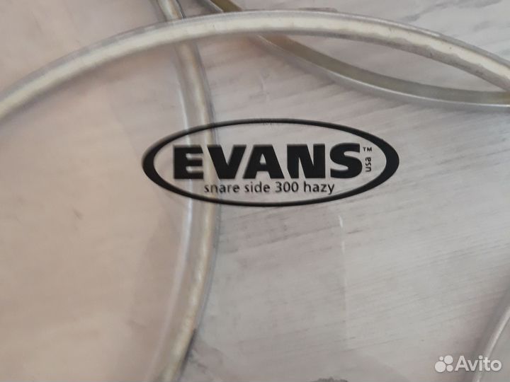 Пластики для барабанов remo,evans на бас бочку 22
