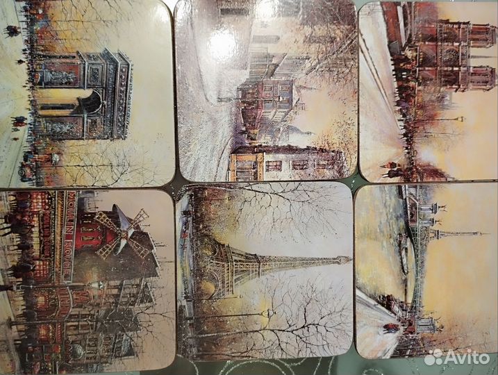 Подставки под стаканы