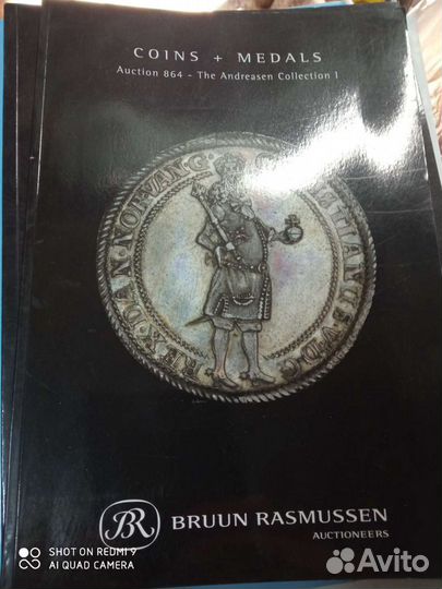 Каталоги аукционов монет