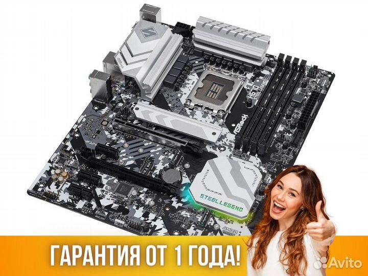 Материнская плата Asrock H670 steel legend Intel