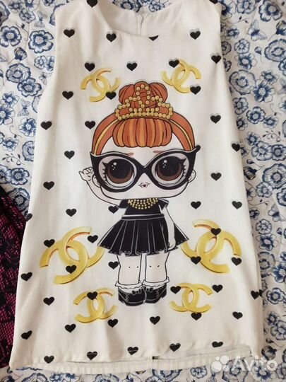 Вещи пакетом на девочку 4-6 лет