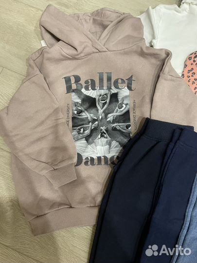 Вещи на девочку пакетом 104 см