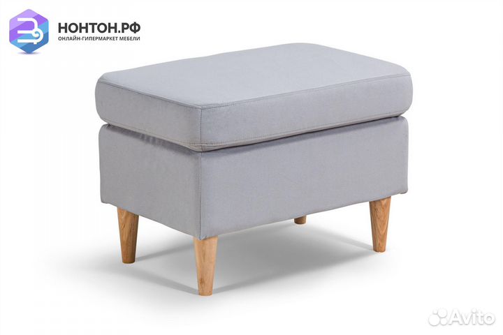 Банкетка Беркана серая