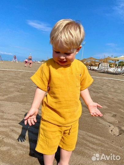 Муслиновый костюм для детей