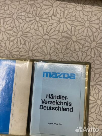 Комплект документов от mazda 626 ge 1992г.в