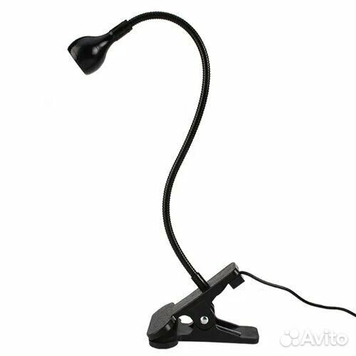 Фонарик на прищепке для сушки ногтей