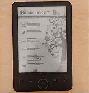 Электронная книга Ritmix RBK 617