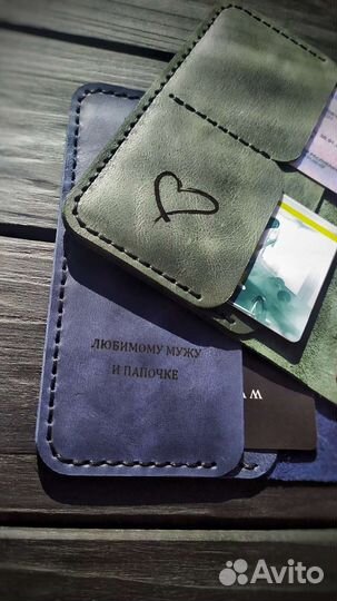 Обложка на паспорт из натуральной кожи