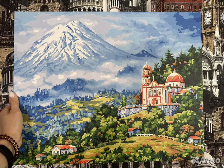 Нарисую картину по номерам или алмазную мозаику